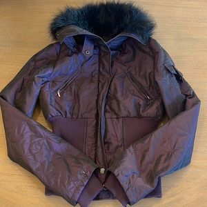 Beautiful metallic purple jacket